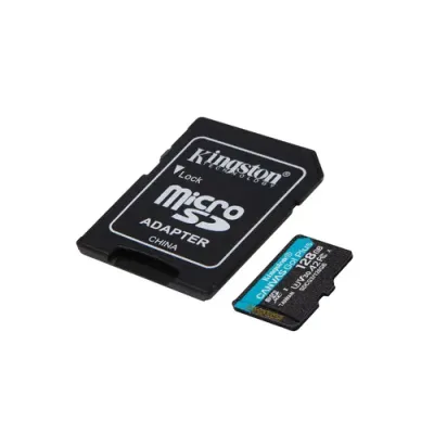 Kingston Canvas Go Plus MicroSDXC 128GB UHS-I U3 V30 Clase 10 +