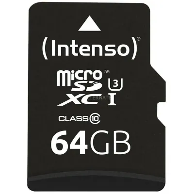 Intenso Tarjeta Micro SD SDXC Pro 64GB Clase 10 Intenso Tarjeta Micro SD SDXC Pro 64GB Clase 10