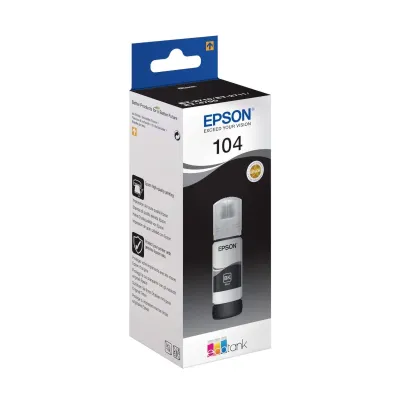 Epson botella tinta ecotank 104 negro Epson botella tinta ecotank 104 negro