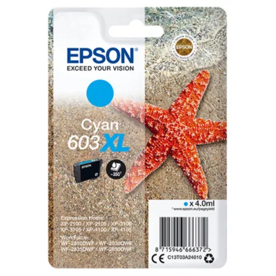 Epson cartucho 603xl cyan Epson cartucho 603xl cyan