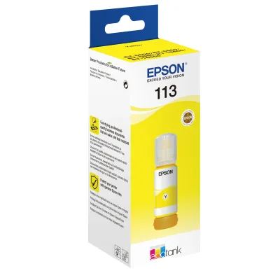 Epson botella tinta ecotank 113 amarillo