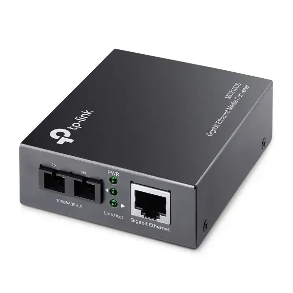 TP-LINK MC210CS Convertidor de Medios Monomodo Gigabit