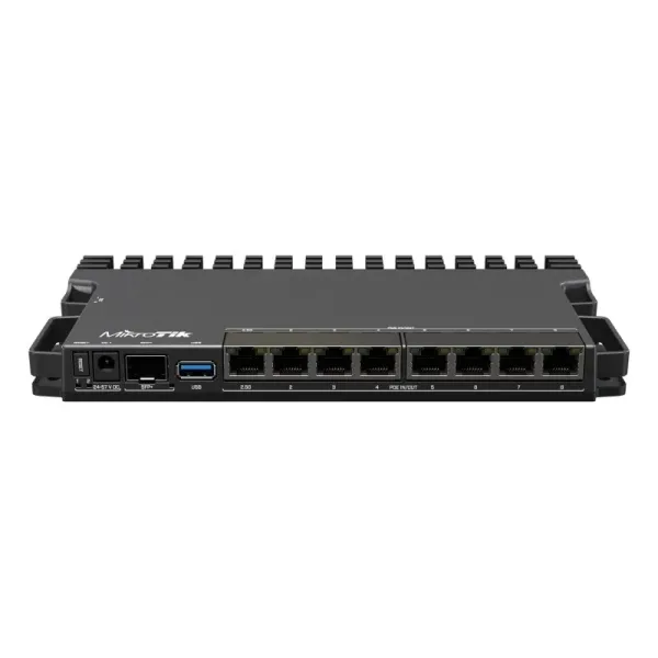Mikrotik RB5009UPR+S+IN Switch 8 Puertos Gigabit 2.5G PoE + 1 Puerto SFP+