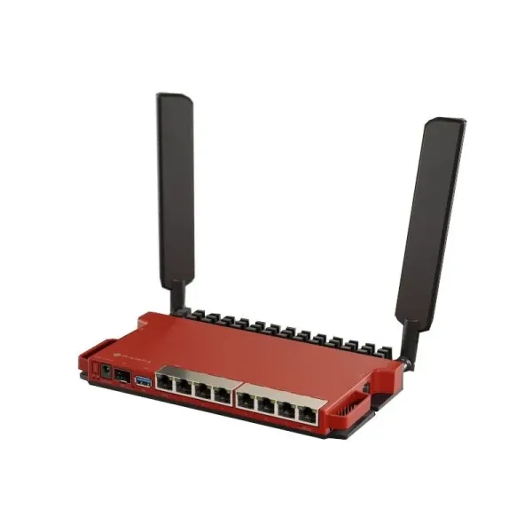 Mikrotik L009UiGS-2HaxD-IN Router WiFi 6 2.4GHz 8 Puertos Gigabit