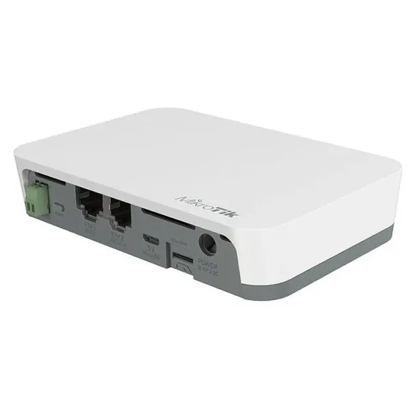 Mikrotik KNOT IoT Gateway WiFi 2.4Ghz + Bluetooth 5.0 + 2x100 MbE PoE
