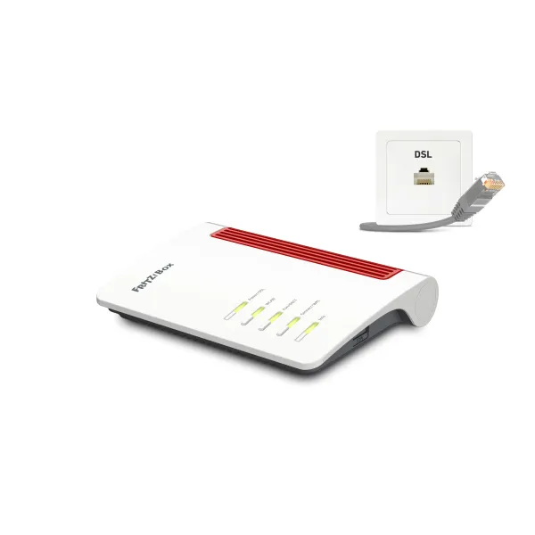 AVM Fritz! Box 7530 AX International Router WiFi 6 AC Dual Band