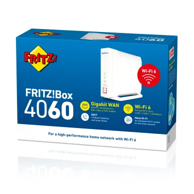 FRITZ!Box 4060 Router Wi-Fi 6 Dual Band