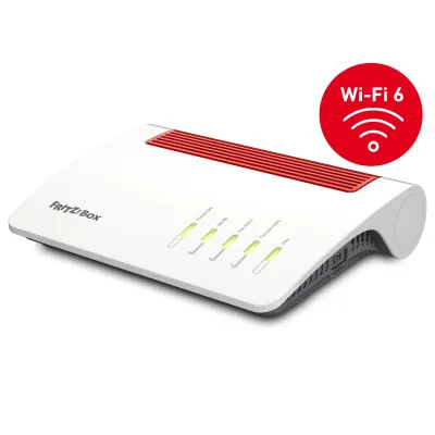 AVM Fritz! Box 7590 AX Router WiFi Mesh Dual Band 2400 Mbps