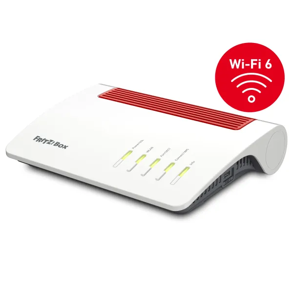 AVM Fritz! Box 7590 AX Router WiFi Mesh Dual Band 2400 Mbps