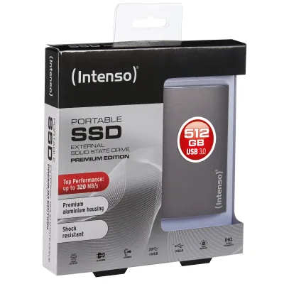 Intenso Premium Edition SSD Externo 512GB USB 3.0