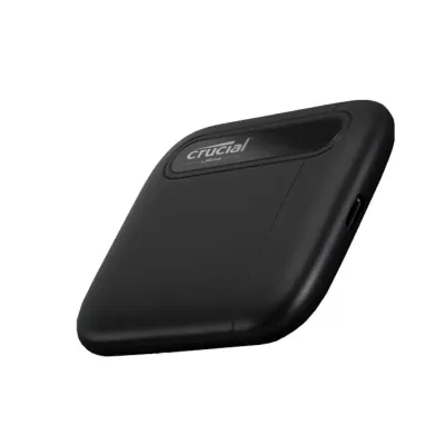 Crucial X6 SSD 1TB USB-C Negro