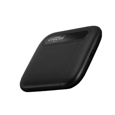 Crucial X6 SSD 1TB USB-C Negro
