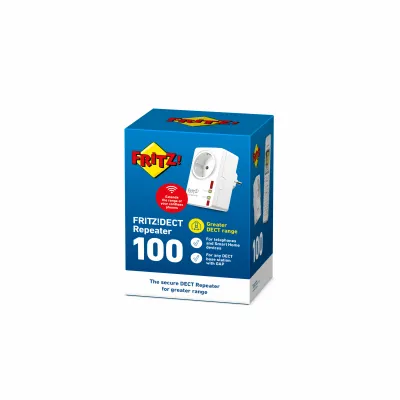 Fritz! DECT 100 Repetidor DECT para Teléfonos Inalámbricos