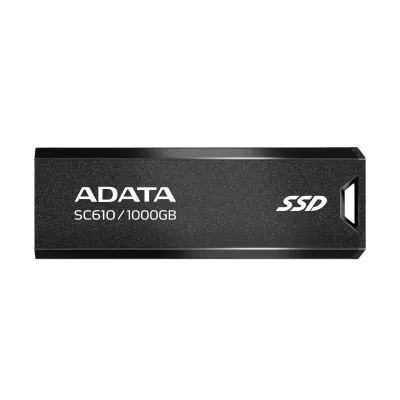 Pen Drive Adata SC610 SSD 1TB USB 3.2 Gen2 Negro Pen Drive Adata SC610 SSD 1TB USB 3.2 Gen2 Negro