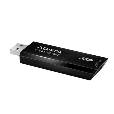 Pen Drive Adata SC610 SSD 2TB USB 3.2 Gen2 Negro Pen Drive Adata SC610 SSD 2TB USB 3.2 Gen2 Negro