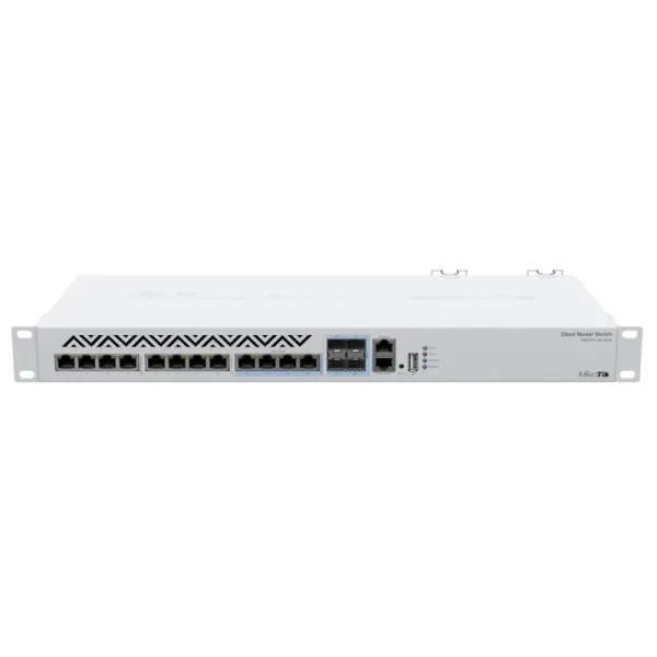 MikroTik CRS312-4C+8XG-RM Switch 8 Puertos Gigabit + 1 Fast Ethernet + 4 SFP