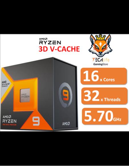 AMD Ryzen 9 7950X3D 16x Cores a 4.20Ghz/5.7Ghz 128MB Socket AM5 | T...