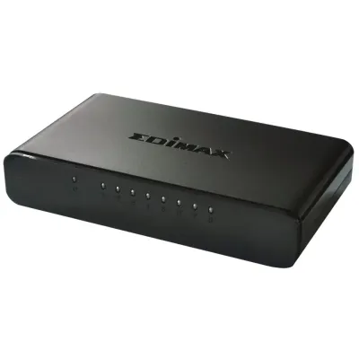 Edimax ES-3308P Switch 8 Puertos 10/100Mbps Negro