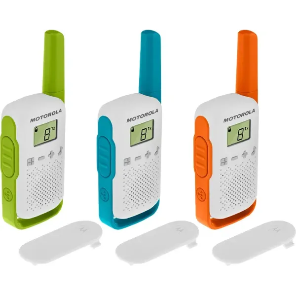 Motorola TLKR T42 Pack 3 Walkie Talkie