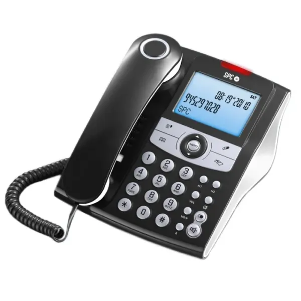 SPC Elegance ID Teléfono Fijo Negro