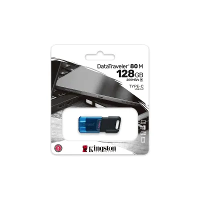 Kingston DataTraveler 80M 128GB USB-C 3.2
