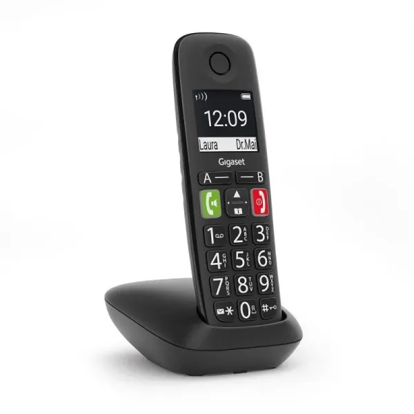 Gigaset E290 Duo Pack de Teléfonos Inalámbricos DECT Negros