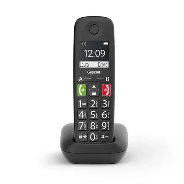 Gigaset E290 Teléfono Inalámbrico DECT Negro