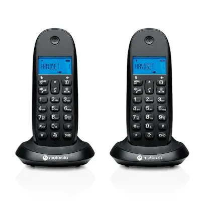 Motorola C1002CB+ Pack Duo Teléfonos Inalámbricos Motorola C1002CB+ Pack Duo Teléfonos Inalámbricos