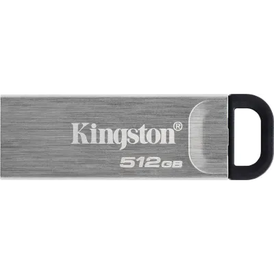 Kingston DataTraveler Kyson 512GB Metal-Silver USB 3.2 Kingston DataTraveler Kyson 512GB Metal-Silver USB 3.2