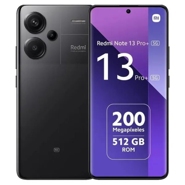 Xiaomi Redmi Note 13 Pro Plus 5G 12/512GB Negro Libre