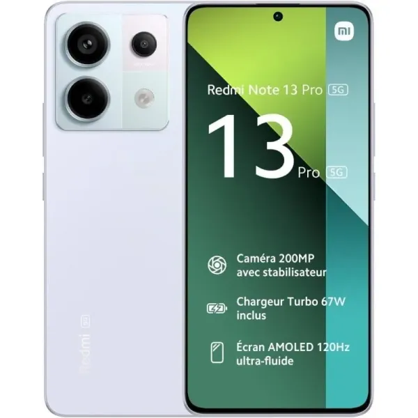 Xiaomi Redmi Note 13 Pro 5G 8/256GB Morado Libre