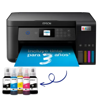 Epson EcoTank ET-2850 Multifunción Dúplex Depósito de Tinta Epson EcoTank ET-2850 Multifunción Dúplex Depósito de Tinta
