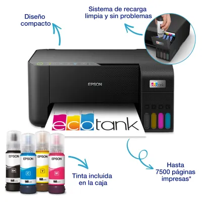 Epson EcoTank ET-2860 Impresora Multifunción Color WiFi