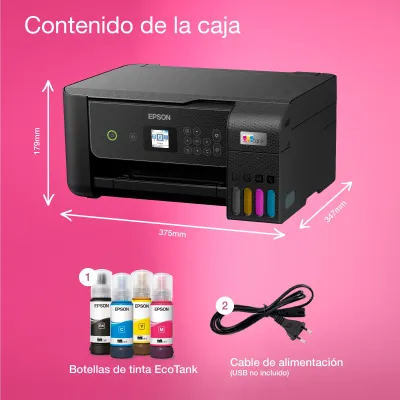 Epson EcoTank ET-2870 Impresora Multifunción Color WiFi Epson EcoTank ET-2870 Impresora Multifunción Color WiFi