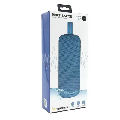 Sunstech Bricklarge Altavoz Bluetooth 10W Azul Sunstech Bricklarge Altavoz Bluetooth 10W Azul