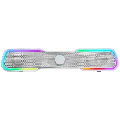 Mars Gaming MSBX Altavoz Bluetooth RGB 10W Blanco