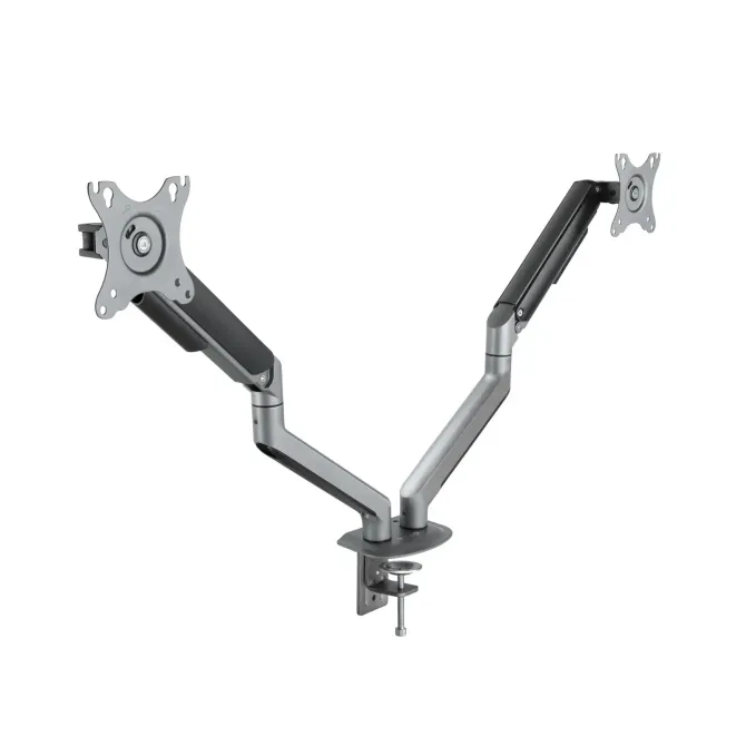 TooQ DB4132TNR-G Soporte de Mesa Giratorio/Inclinable para 2