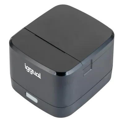 Iggual TP EASY 58 Impresora Térmica de Tickets USB+RJ11 Negra