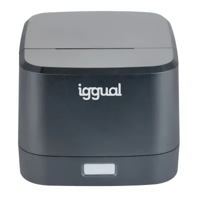 Iggual TP EASY 58 Impresora Térmica de Tickets USB+RJ11 Negra