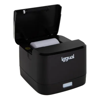 Iggual TP EASY 58 Impresora Térmica de Tickets USB+RJ11 Negra