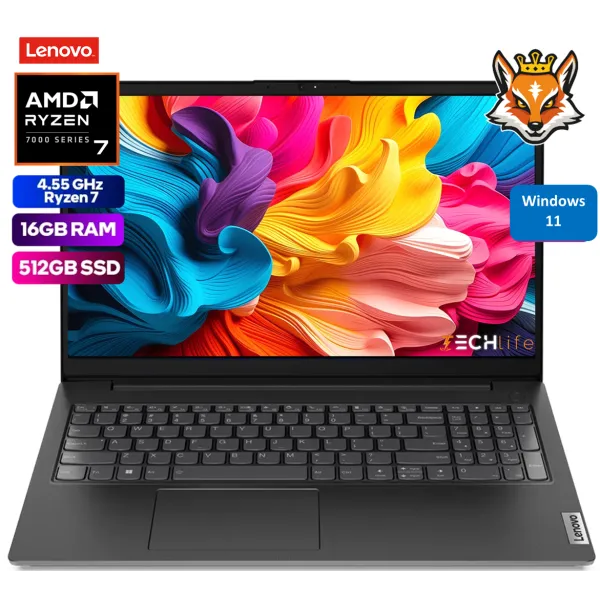 Portátil Lenovo V15 G4 ABP AMD Ryzen 7 7730U/16 GB/512GB SSD/15.6"