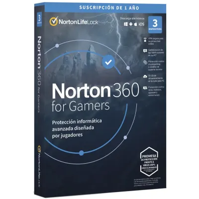 Norton 360 for Gamers 2024 | 3 Dispositivos + 50GB Nube