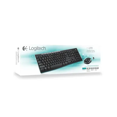 Logitech MK270 Multimedia Combo Teclado y Ratón Inalámbrico USB Logitech MK270 Multimedia Combo Teclado y Ratón Inalámbrico USB