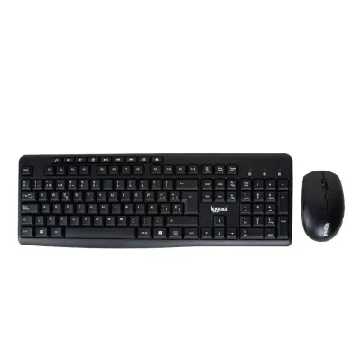 Iggual kit teclado ratón inalámbrico wmk-basic