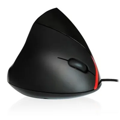 Ewent EW3156 Ratón Óptico Vertical 1000DPI Negro