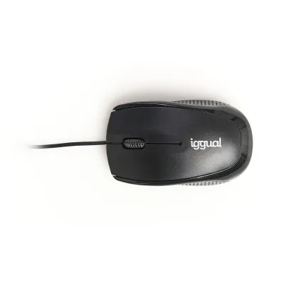 Iggual ratón óptico com-basic-800dpi negro Iggual ratón óptico com-basic-800dpi negro