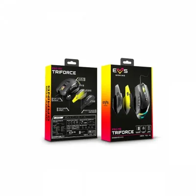 Energy Sistem Gaming Mouse ESG M5 Triforce Ratón Gaming RGB Energy Sistem Gaming Mouse ESG M5 Triforce Ratón Gaming RGB