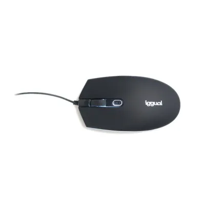Iggual ratón óptico com-led-1600dpi negro Iggual ratón óptico com-led-1600dpi negro