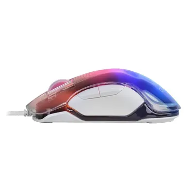 Mars Gaming MMGLOWW Ratón Gaming RGB 12800 DPI Blanco Mars Gaming MMGLOWW Ratón Gaming RGB 12800 DPI Blanco