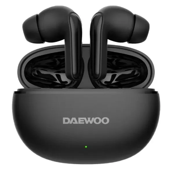 Daewoo Tws In-ear DW2004 Auriculares Inalámbricos con Cancelación de Ruido y Estuche de Carga Negros 